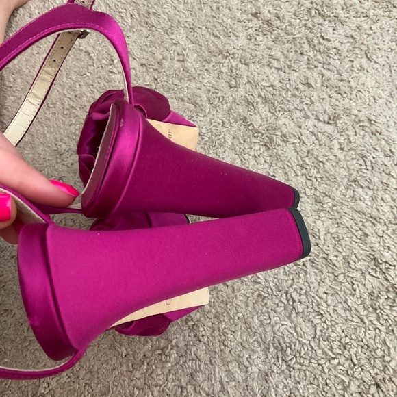 JIMMY CHOO Heloise Platform Sandal In Boysenberry - Picture 3 of 5